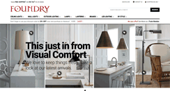 Desktop Screenshot of foundrylighting.com